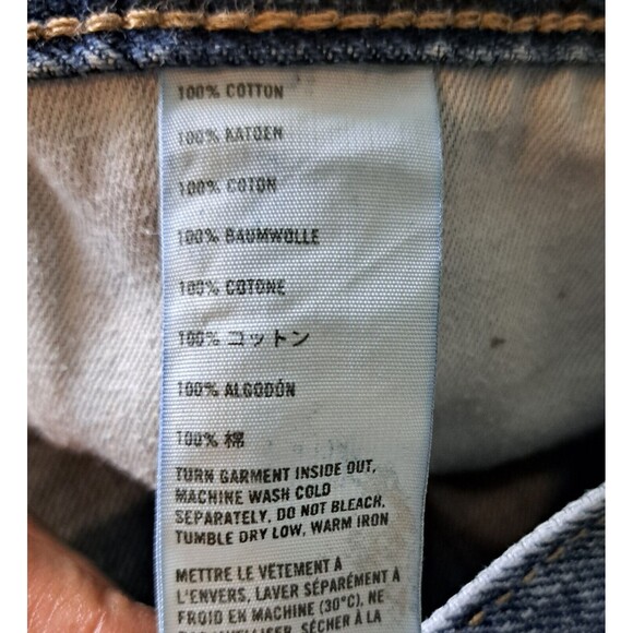 Vintage Hollister Men's Blue Jeans Button Fly Distressed Y2K Preppy Size 30x29 - Picture 7 of 10